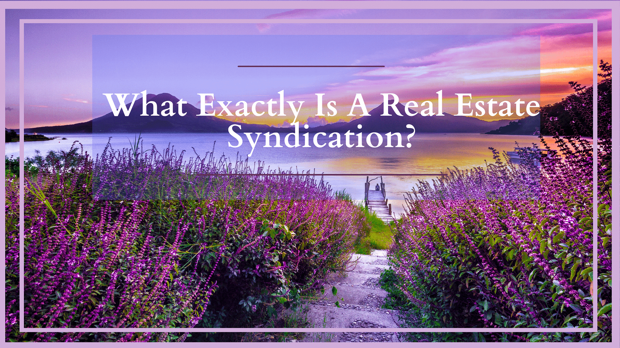 What exactly is a syndication?