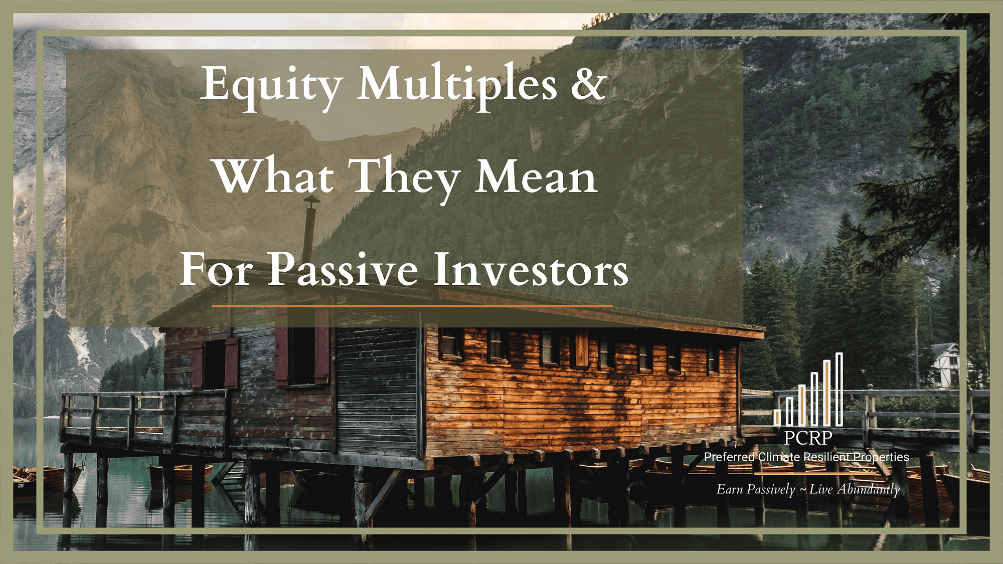 equity multiples and what they mean for passive investors