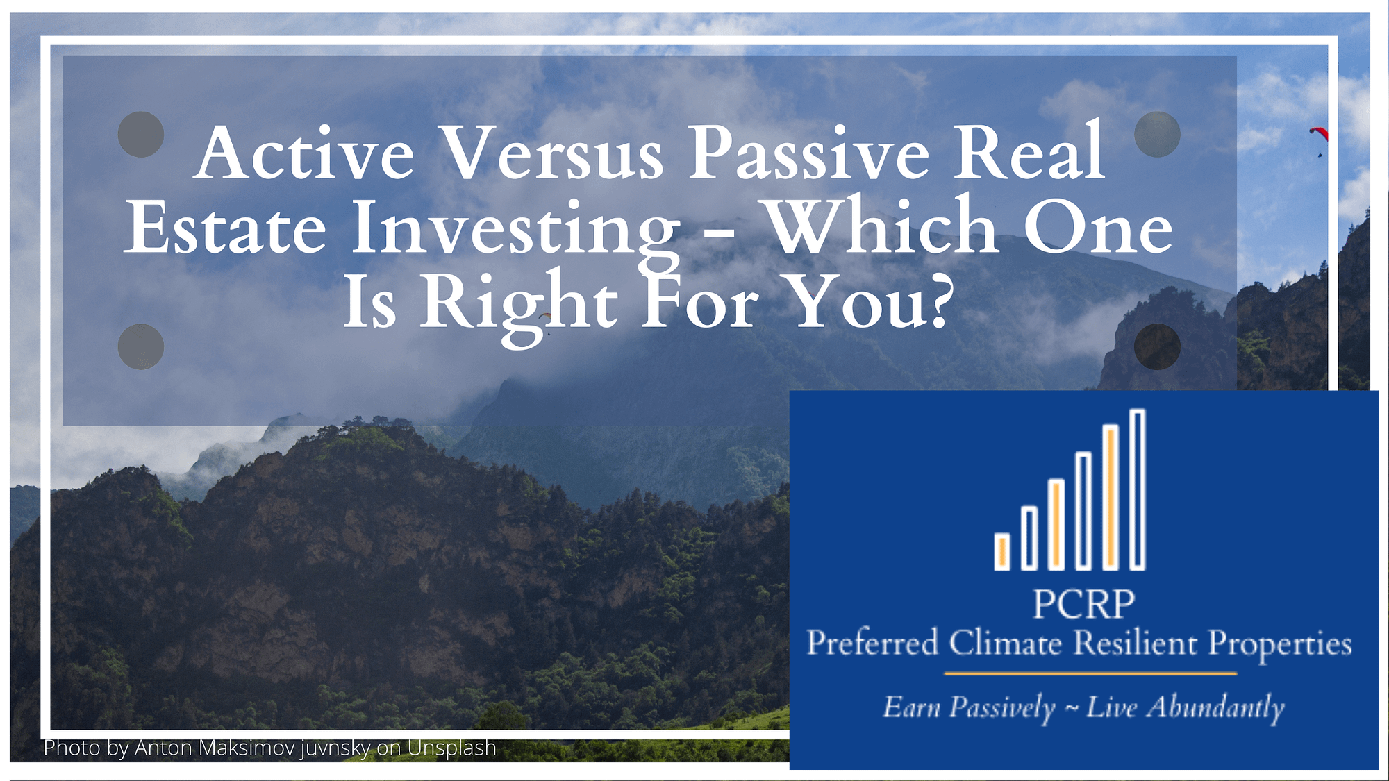 Active Investor vs passive Investor
