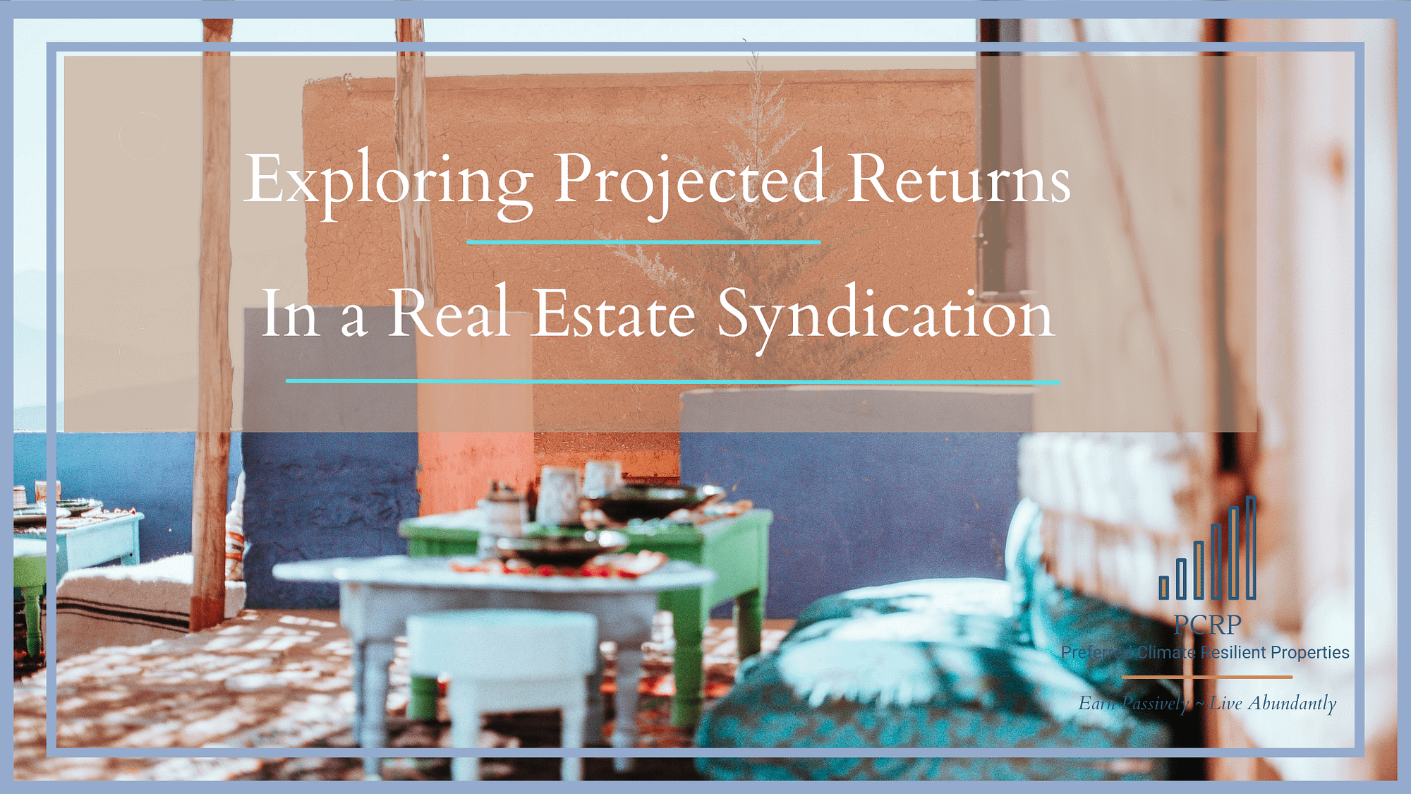 Exploring projected returns in a real estate syndication
