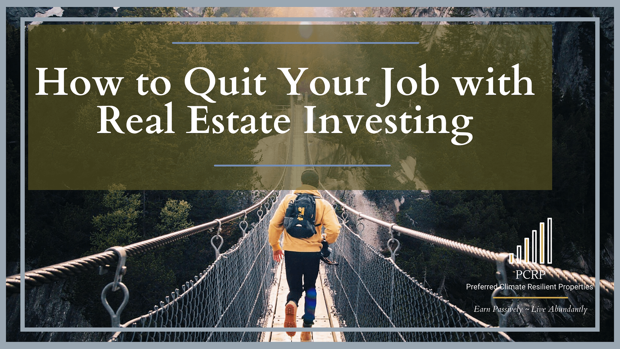 quit your full time job with real estate investing
